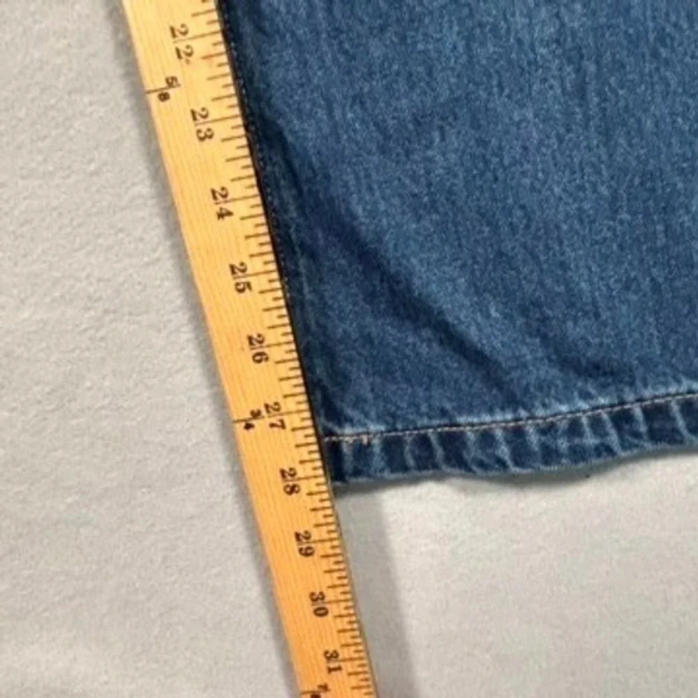 Wild Fable Dark Wash Wide Leg Jeans Womens 00 31L Rigid Denim Mid Rise Baggy Y2K